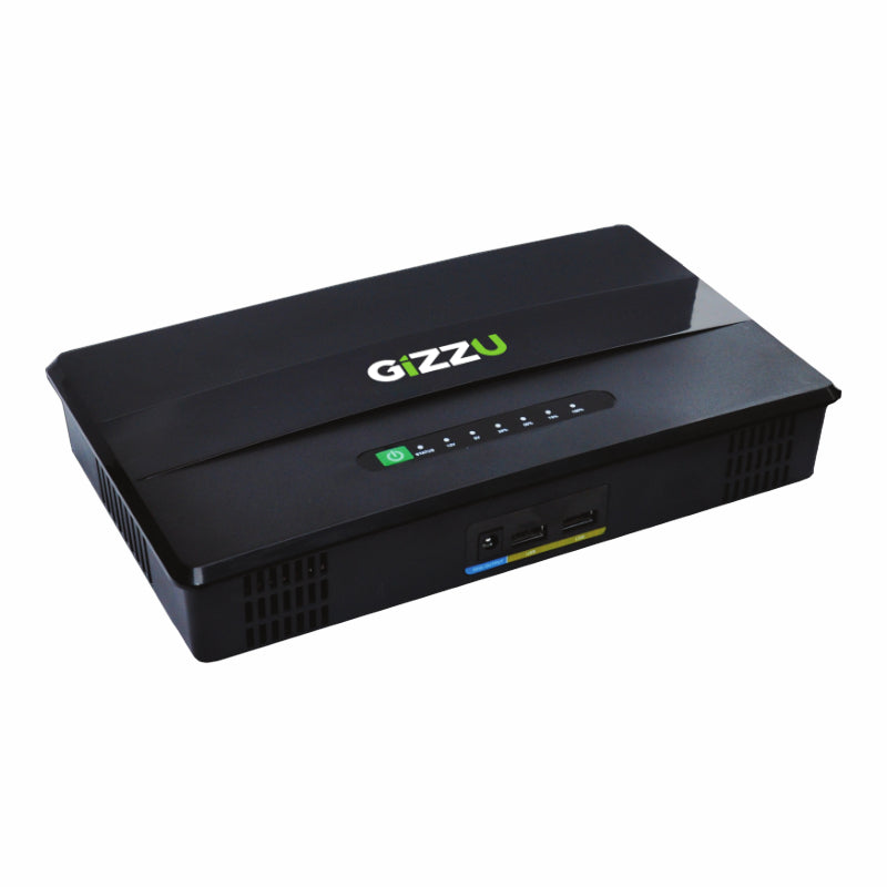 Image 1 for GIZZU 60W 69Wh 21600mAh Mini POE DC UPS LifePO4 - Black