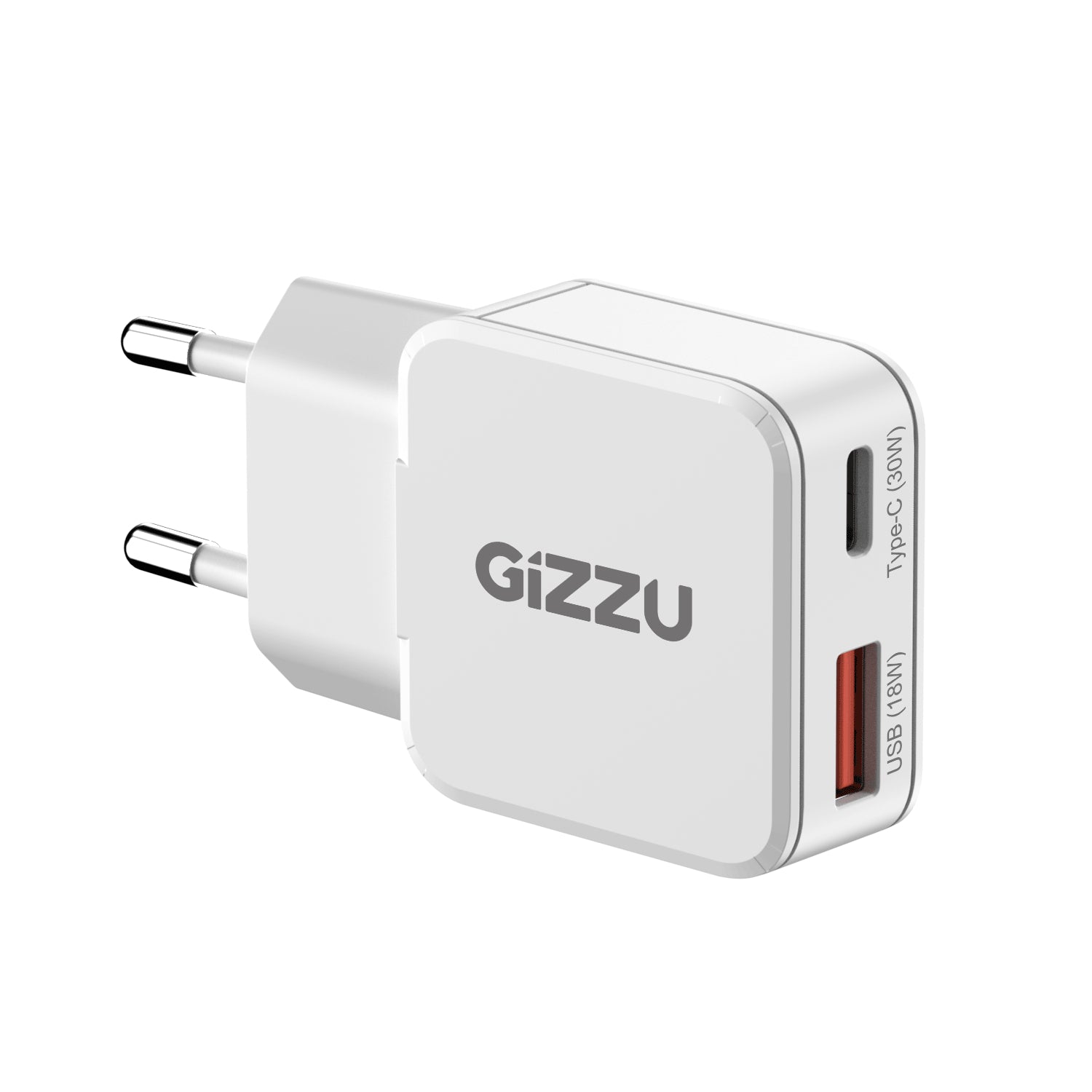 Image 4 for Gizzu 2-Port 30W GaN Wall Charger