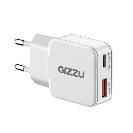 Image 4 for Gizzu 2-Port 30W GaN Wall Charger