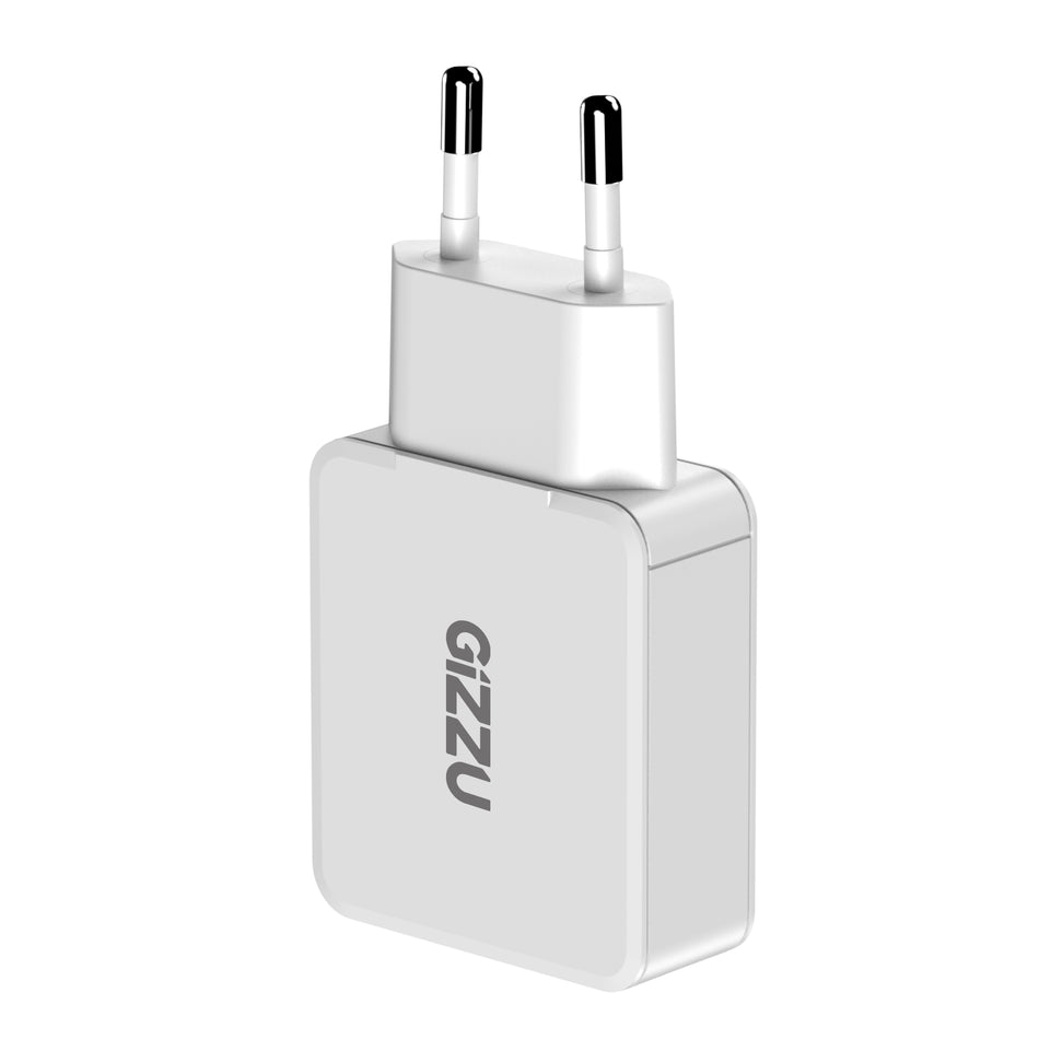 Image 2 for Gizzu 2-Port 45W GaN Wall Charger