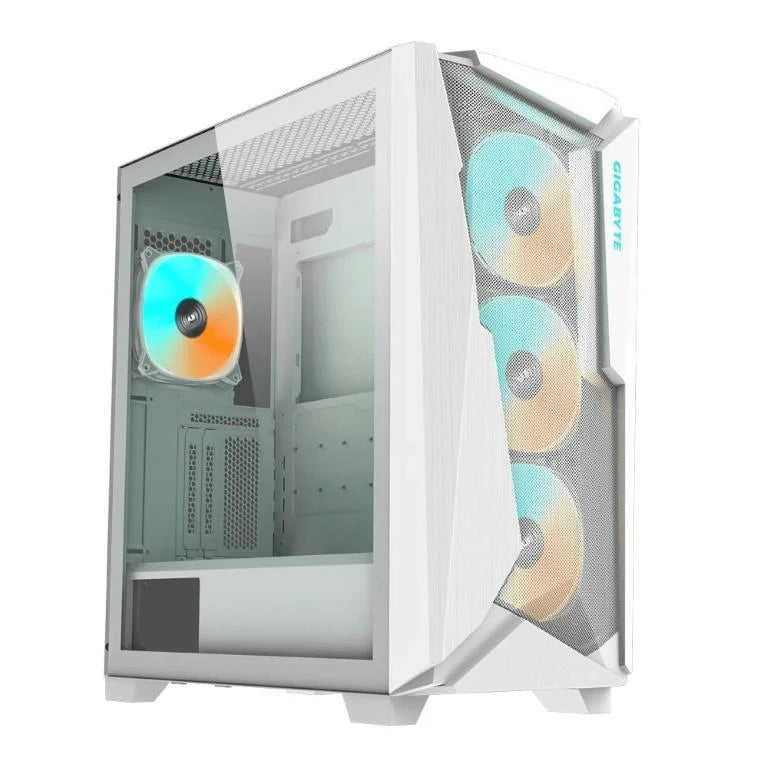 Gigabyte C301 Glass V2 White Mid-Tower ATX Gaming Case