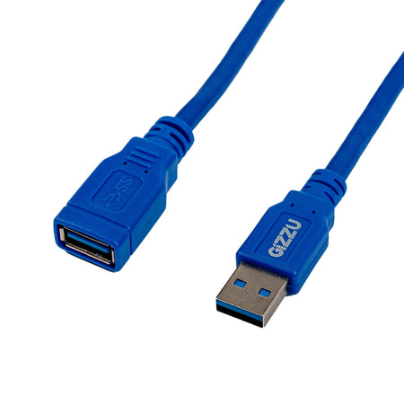 Image 1 for Gizzu USB 3.0 Extension Cable 5m - Blue