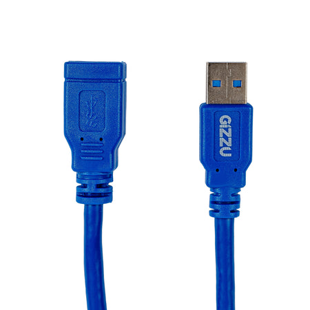 Image 2 for Gizzu USB 3.0 Extension Cable 5m - Blue