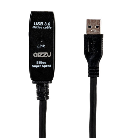 Image 2 for Gizzu USB 3.0 Active Extension Cable 5m - Black