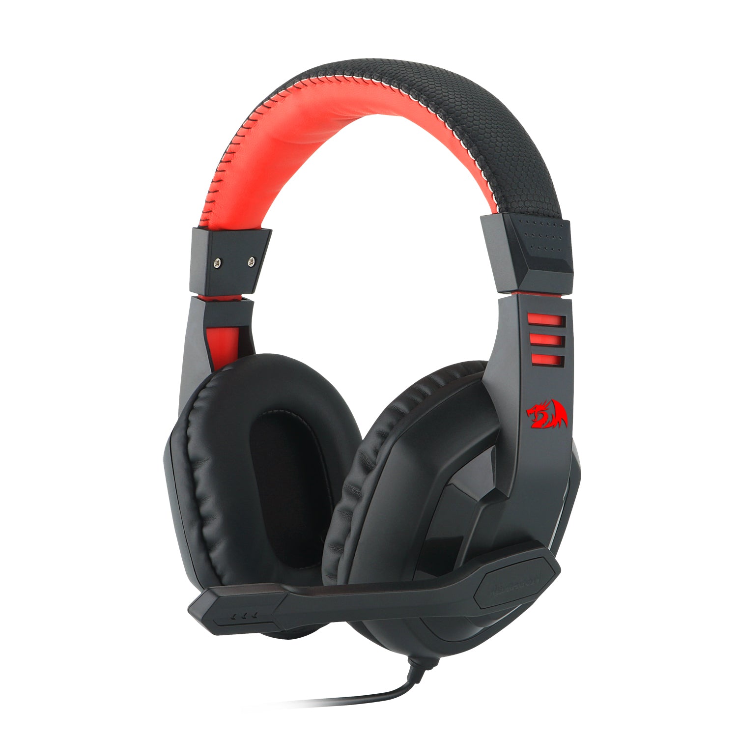 Image 1 for REDRAGON Over-Ear ARES Aux Gaming Headset - Black