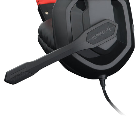 Image 3 for REDRAGON Over-Ear ARES Aux Gaming Headset - Black