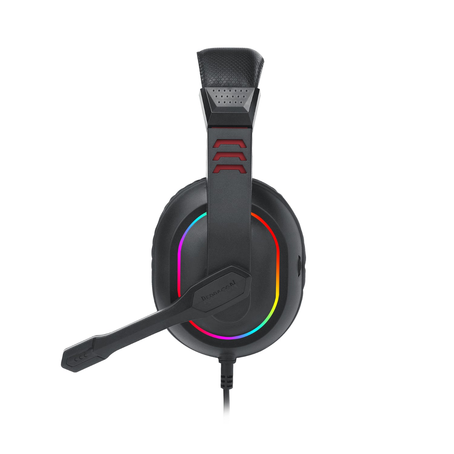 Image 6 for Redragon Over-Ear ARES Aux RGB Gaming Headset - Black