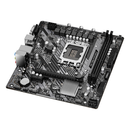 Image 3 for ASRock H610M-HVS/M.2 R2.0 Intel LGA 1700 m-ATX Motherboard