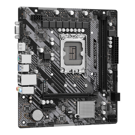 Image 4 for ASRock H610M-HVS/M.2 R2.0 Intel LGA 1700 m-ATX Motherboard