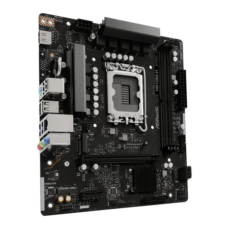 Image 3 for ASRock H810M-H Intel LGA1851 Micro ATX Motherboard - Black