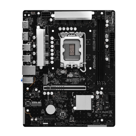 Image 2 for ASROCK H810M-P Gen 5 Intel LGA 1851 M-ATX Motherboard