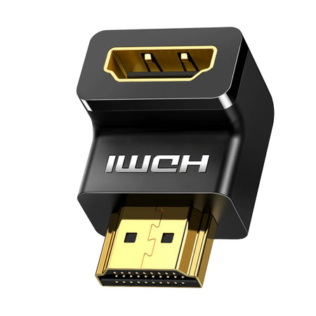 Image 1 for UGREEN HD112 HDMI 4K Male to Female Down-angled Connector - Black