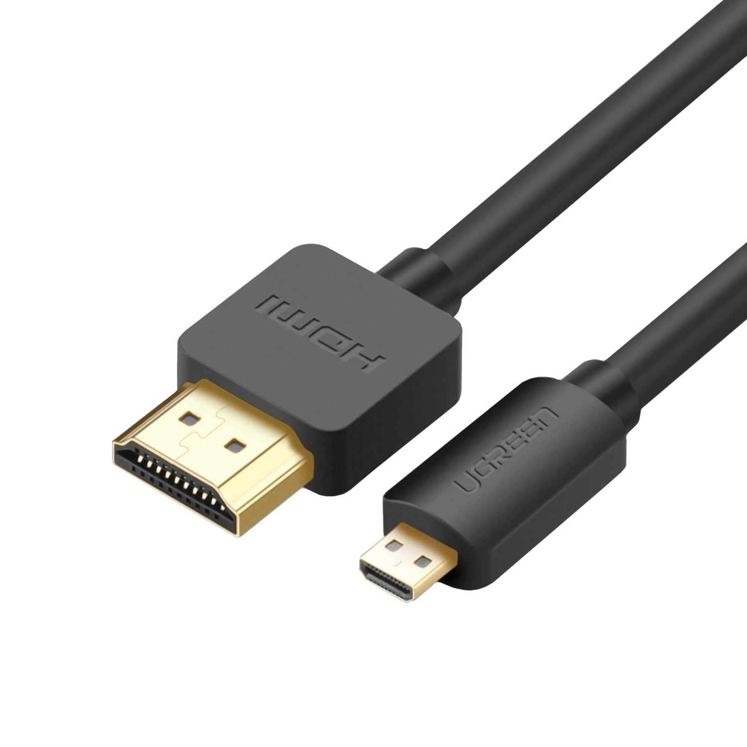 Image 1 for UGREEN HD127 Micro HDMI to HDMI 2.0 Cable 1.5M - Black