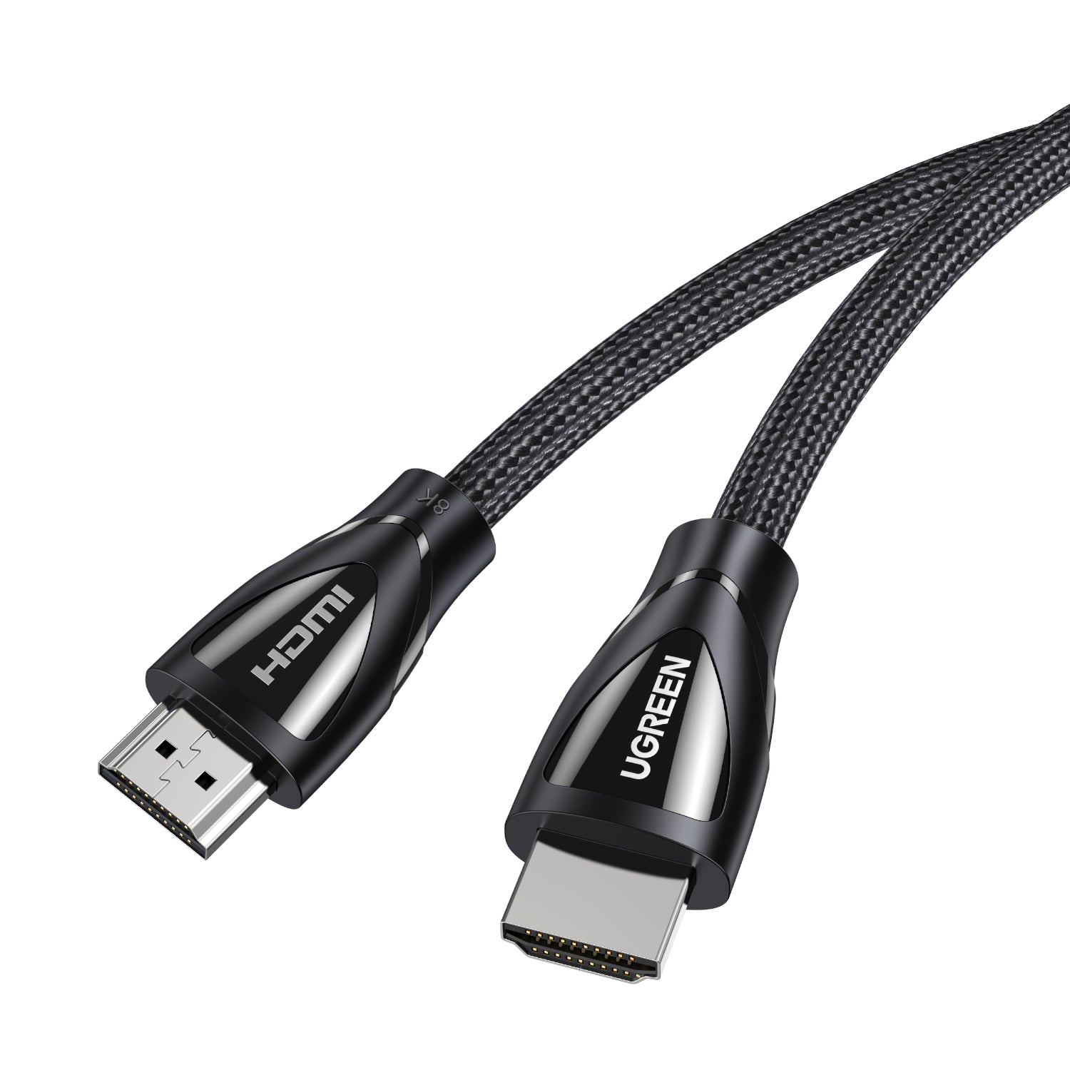 Image 2 for UGREEN HDMI 2.1 Male to Male Cable 1M (8K@60Hz | 4K@120Hz) - Black