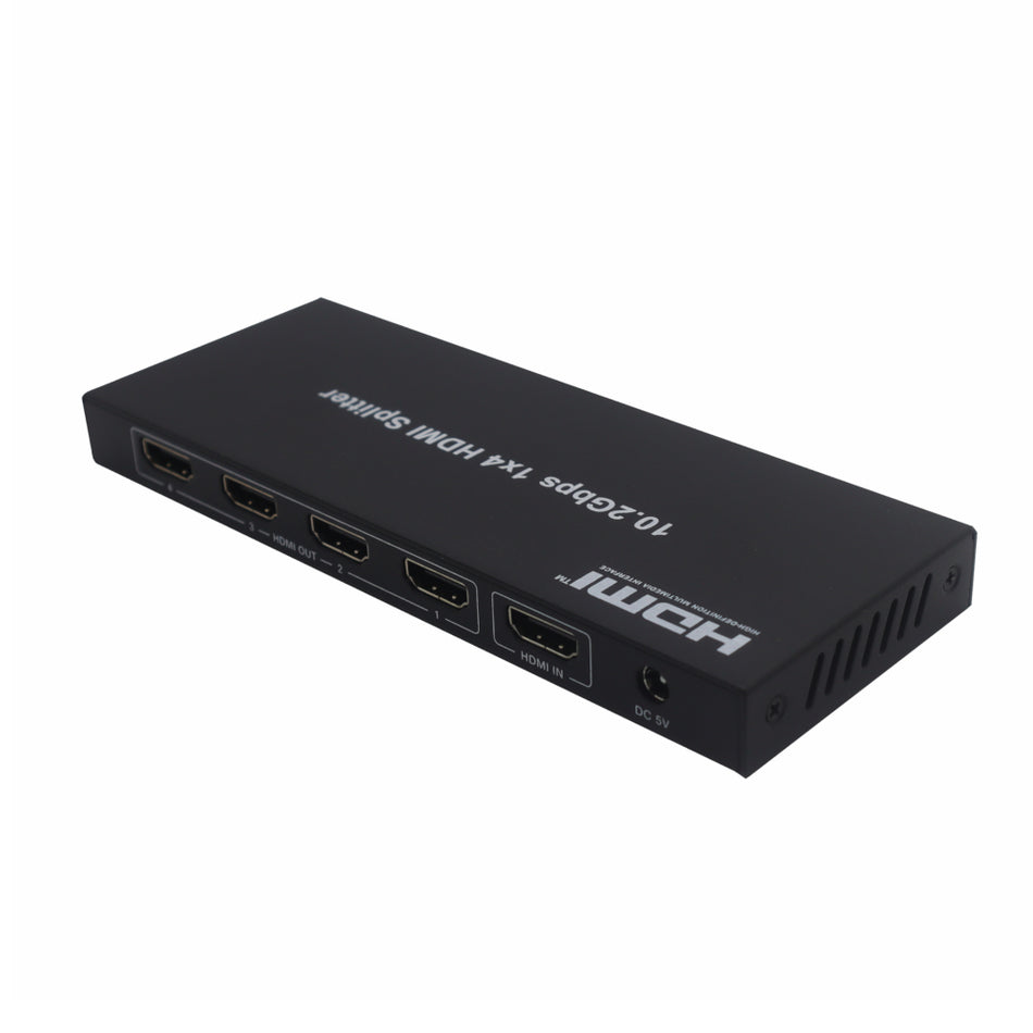 Image 1 for HDCVT 1x4 HDMI 1.4 Splitter 4K with EDID Management