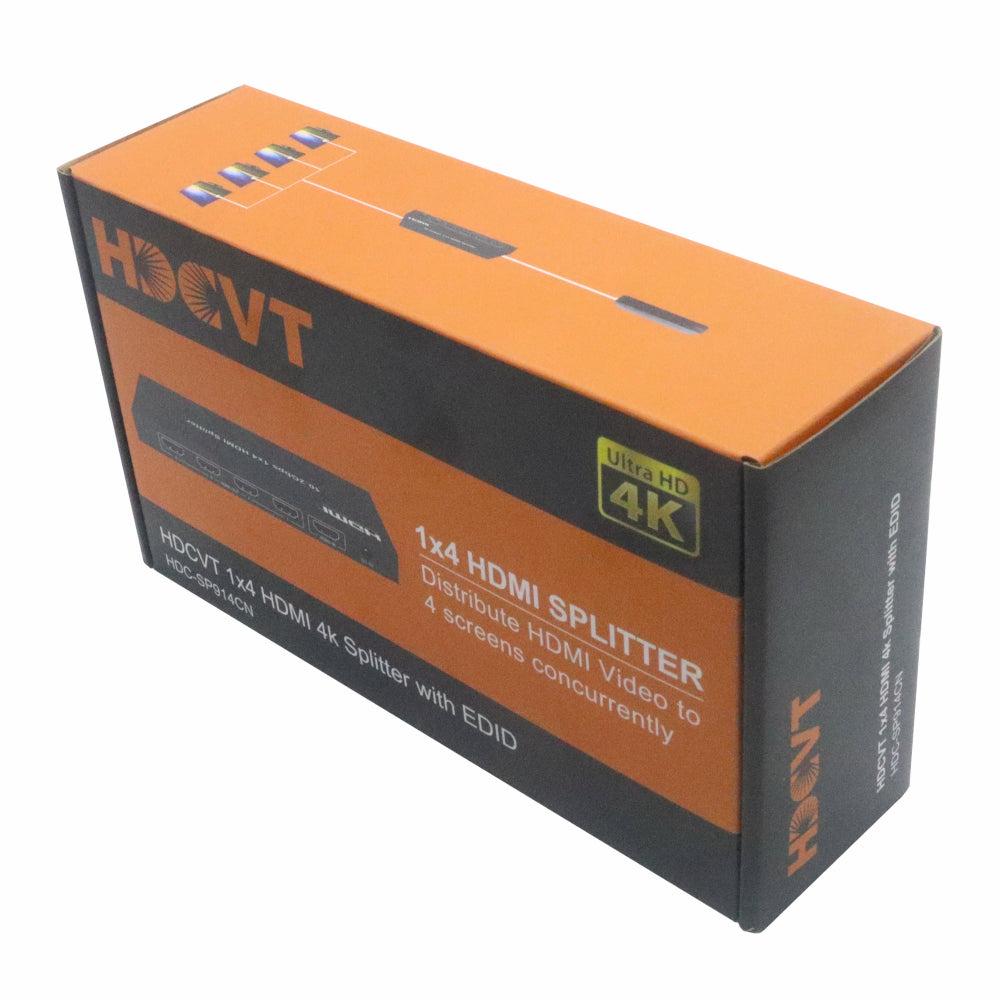Image 7 for HDCVT 1x4 HDMI 1.4 Splitter 4K with EDID Management