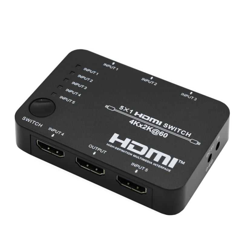 Image 2 for HDCVT SWITCH HDMI 2.0 5-1