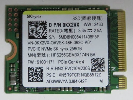Image 1 for 256GB SK Hynix NVMe PCIe Gen4x4 SSD