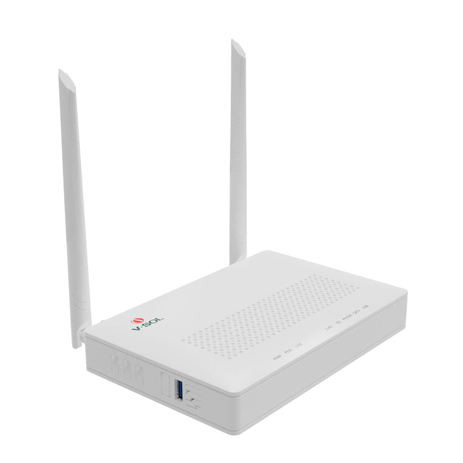 Image 2 for V-Sol 1XPON+4GE+1POTS+CATV+USB 3.0+Wi-Fi 5 HGU ONT