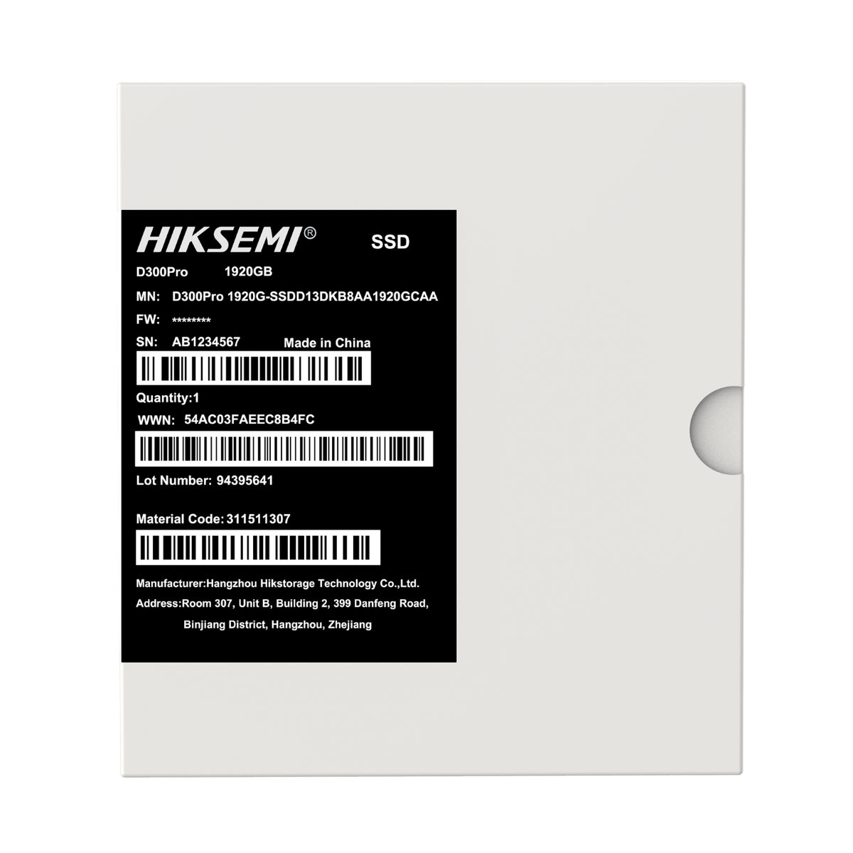 Image 4 for Hiksemi D300 PRO Tantalum Capacitor 1920GB SATA III Enterprise SSD