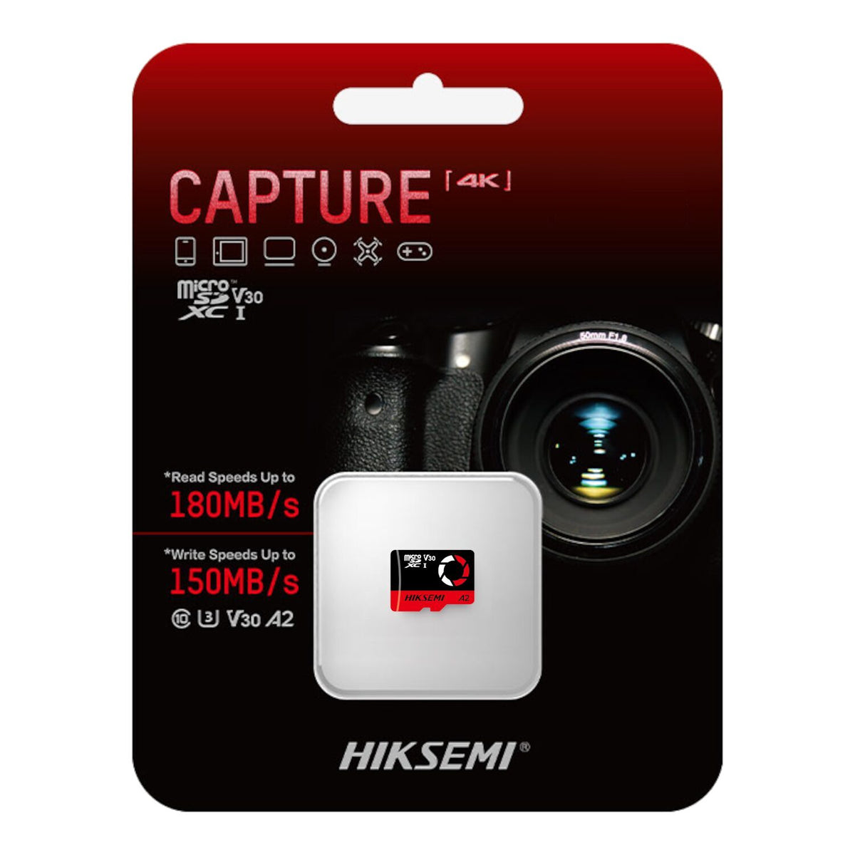Image 4 for HIKSEMI Capture V30 512GB MicroSDXC Card (Without Adapter)