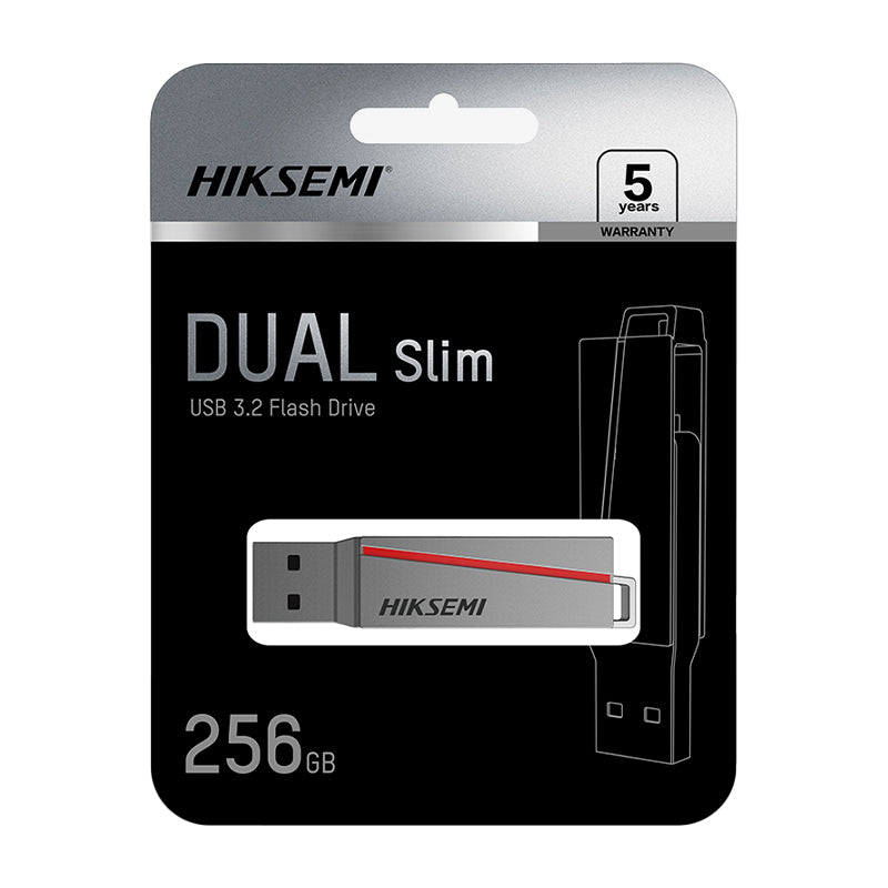 Image 4 for HIKSEMI Dual Slim 256GB USB3.2 Flash Drive