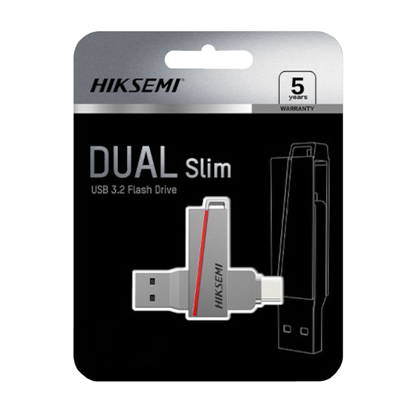 Image 4 for HIKSEMI Dual Slim 32GB USB3.2 Flash Drive