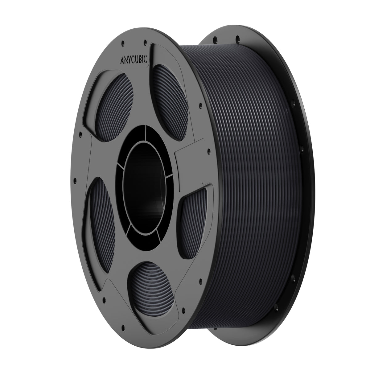 Image 1 for Anycubic PETG-CF Satin Carbon Fiber Filament 1kg – Titanium Grey