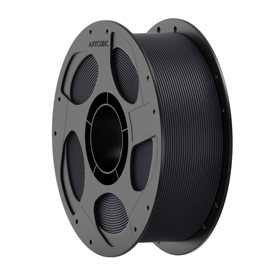 Image 1 for Anycubic PETG-CF Satin Carbon Fiber Filament 1kg – Titanium Grey