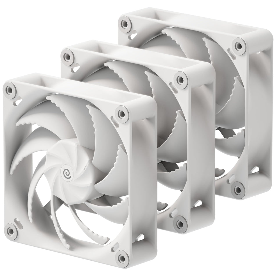 HAVN H12 120mm White Fan Triple pack.