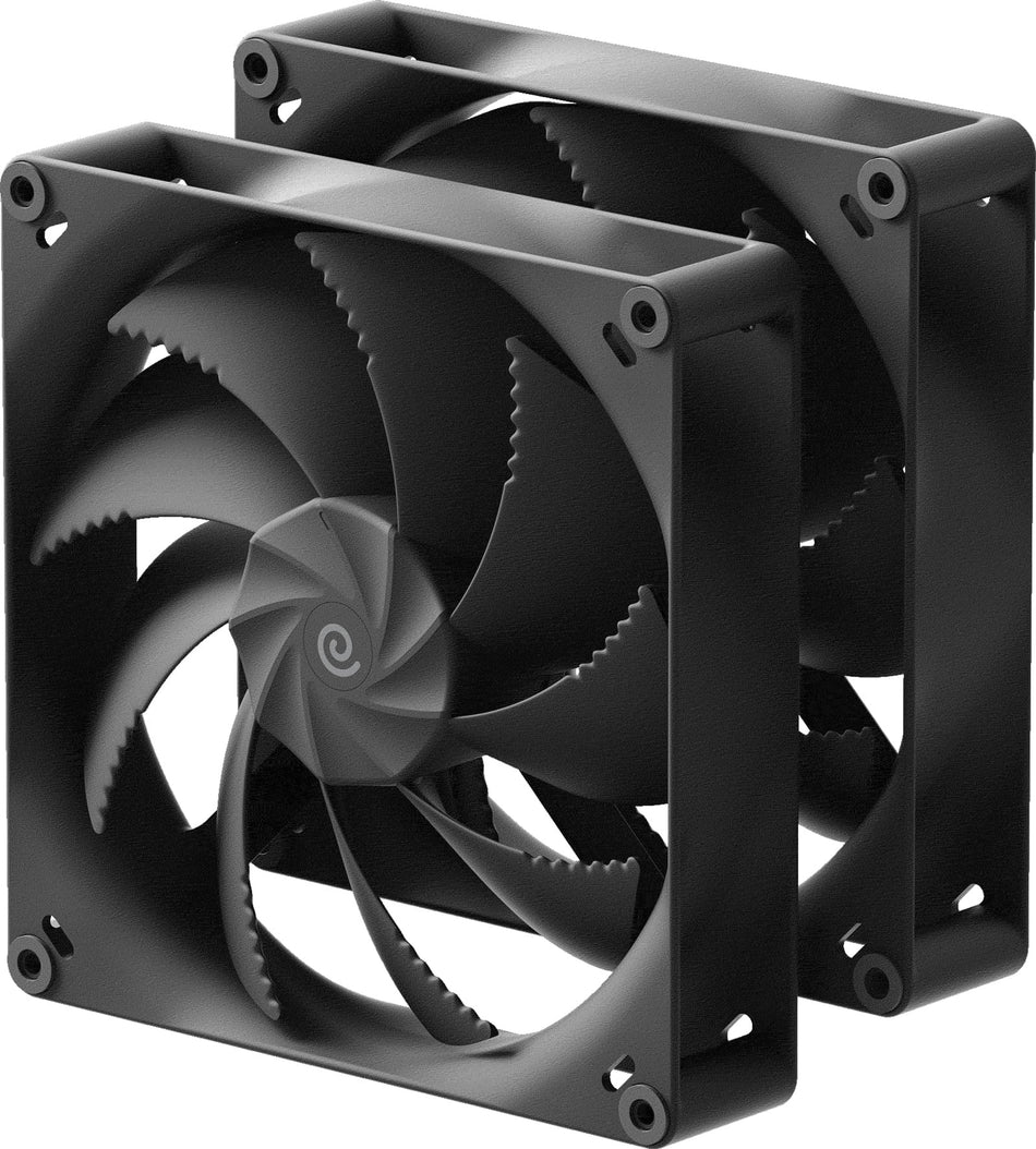 HAVN H18 180mm Black PWM Fan Dual Pack