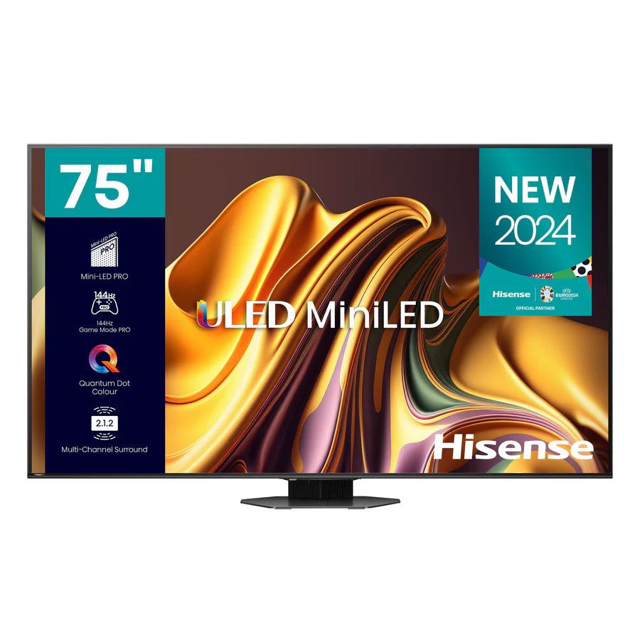 Hisense 75" Mini LED QLED Smart TV with 144Hz