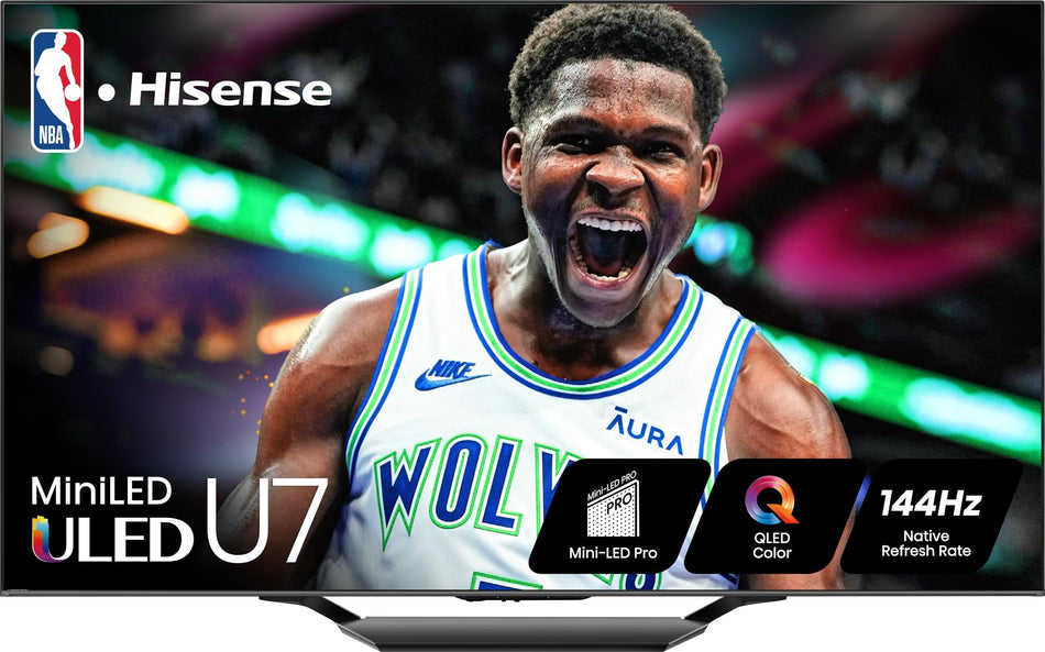 Hisense LEDN55U7Q 55-inch Mini LED QLED Smart TV