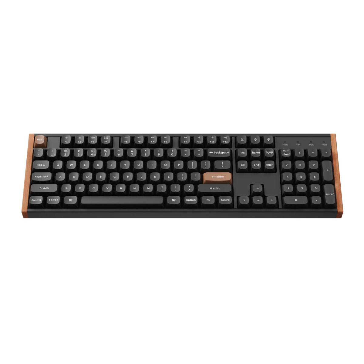 Image 1 for Keychron K10 HE 100% Wireless Magnetic Gaming Keyboard Nebula Switches – Black