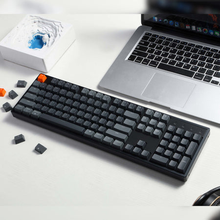 Image 4 for Keychron K10 QMK Full-size RGB Wireless Custom Mechanical Keyboard V.2 (Super RED Switch) – Black