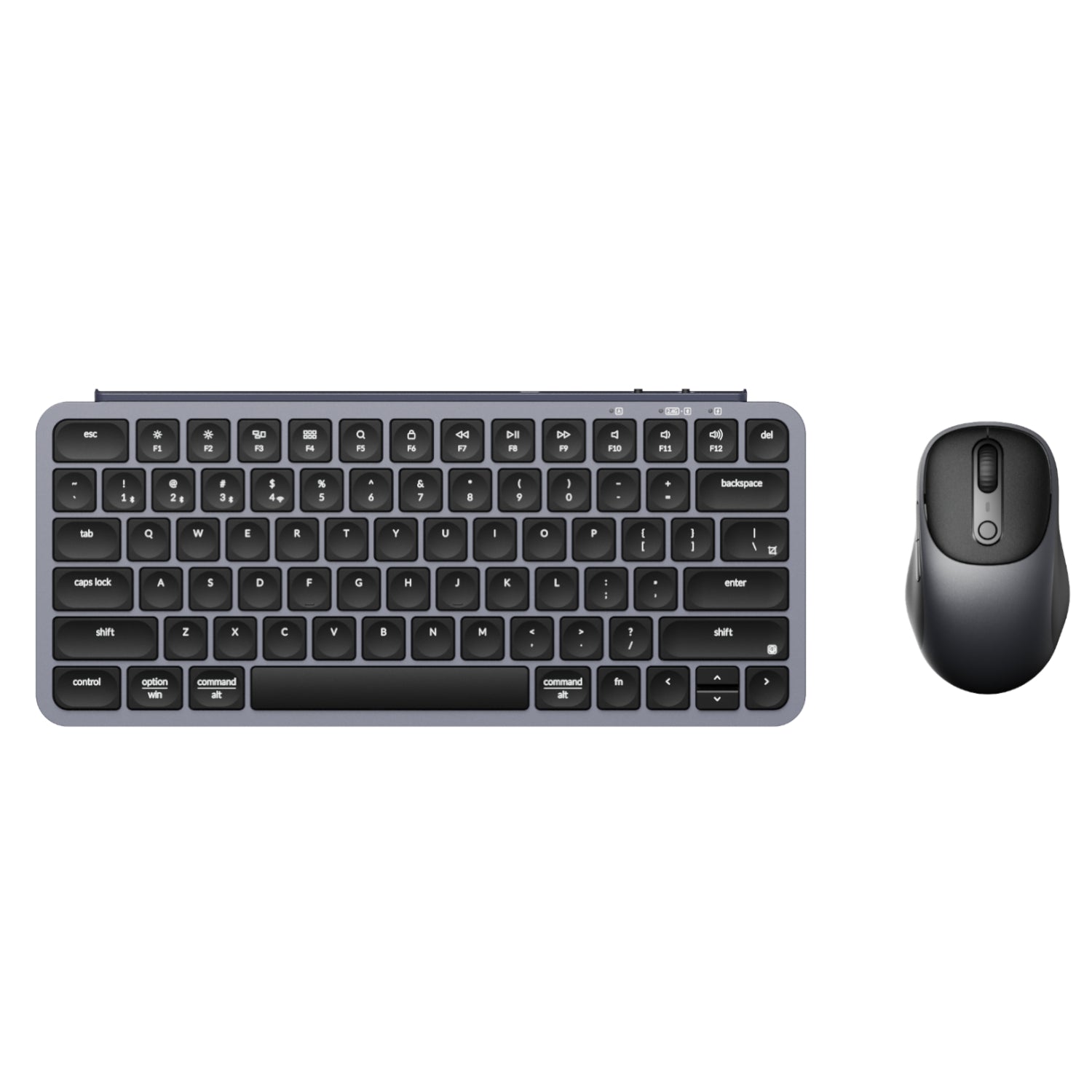 Image 1 for Keychron B1 Pro 75% Layout Wireless Keyboard and Mouse Combo - Space Grey