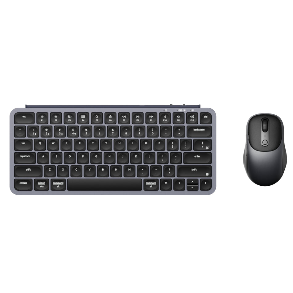 Image 1 for Keychron B1 Pro 75% Layout Wireless Keyboard and Mouse Combo - Space Grey