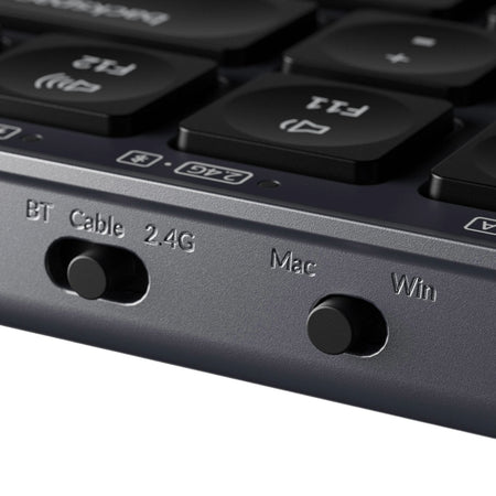 Image 2 for Keychron B1 Pro 75% Layout Wireless Keyboard and Mouse Combo - Space Grey