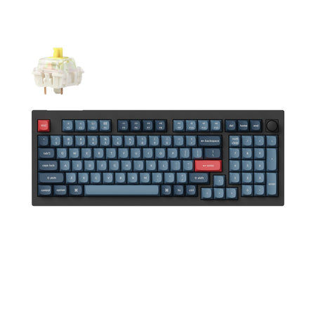 Image 1 for Keychron V5 Max Wireless Custom  Keyboard - BANANA Switch