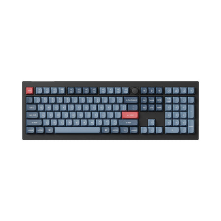Image 2 for Keychron V6 Max QMK/VIA RED Wireless Custom Mechanical Keyboard | RED Switch - Black