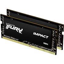 Image 1 for Kingston FURY Impact 32GB (2x16GB) DDR4-3200MHz CL20 Laptop Memory Kit - Open Box