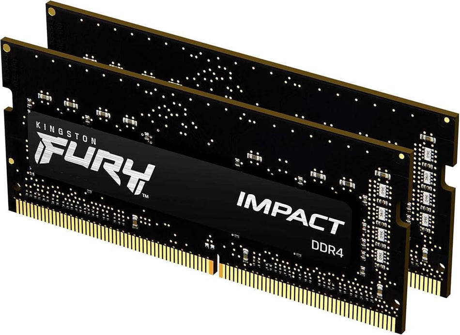 Kingston FURY Impact 32GB (2x16GB) DDR4-3200MHz CL20 Laptop Memory Kit - Open Box