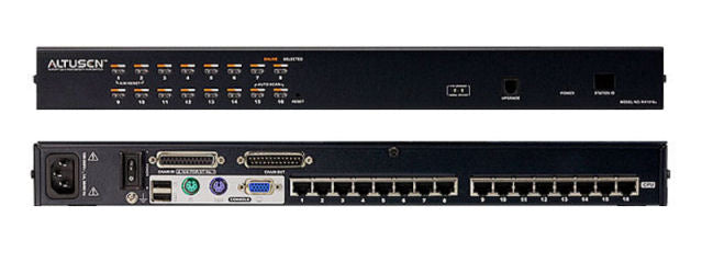 ATEN Altusen KH1516A 16-Port Cat 5 High-Density KVM Switch