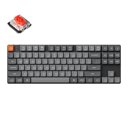 Image 1 for Keychron K1 Max QMK/VIA 80% Wireless Custom Mechanical Keyboard | RED Switches