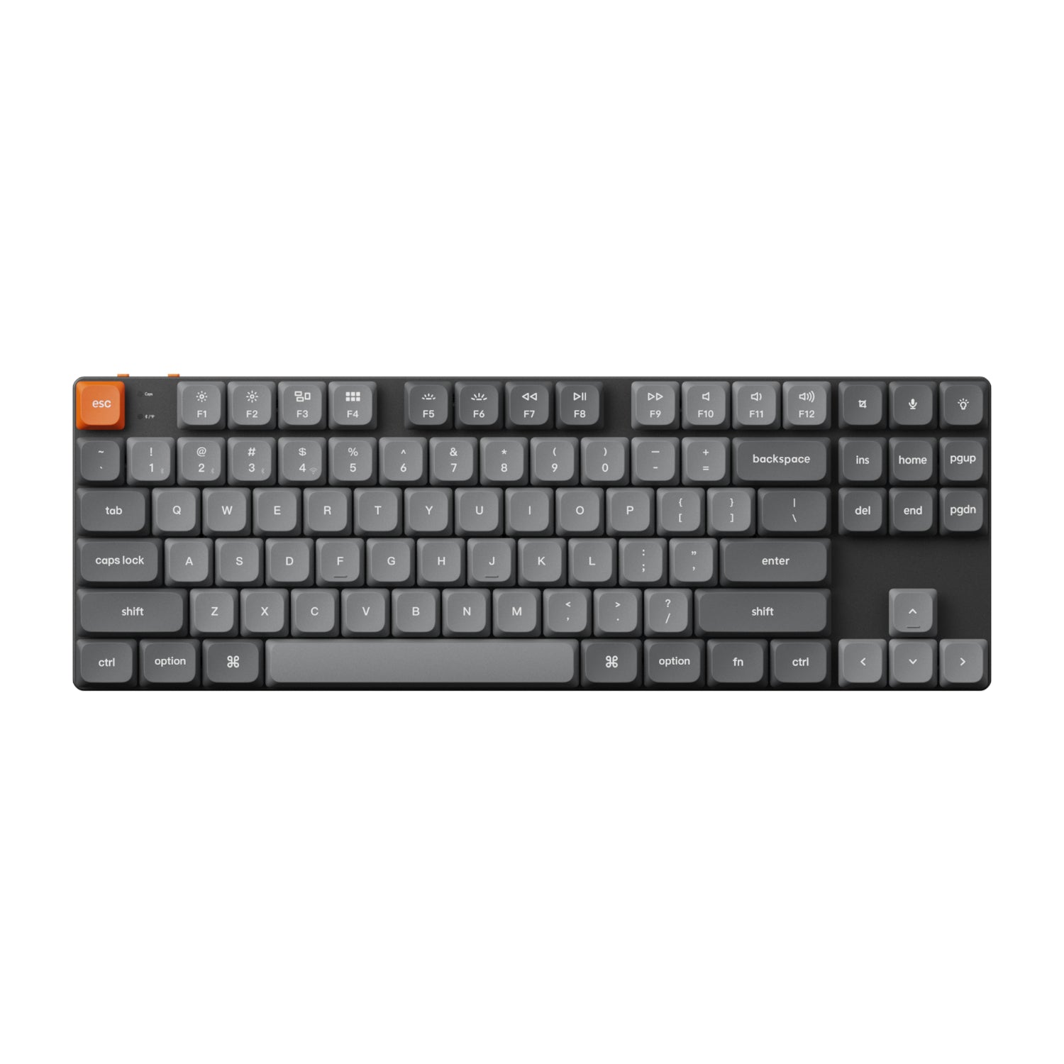 Image 2 for Keychron K1 Max QMK/VIA 80% Wireless Custom Mechanical Keyboard | RED Switches