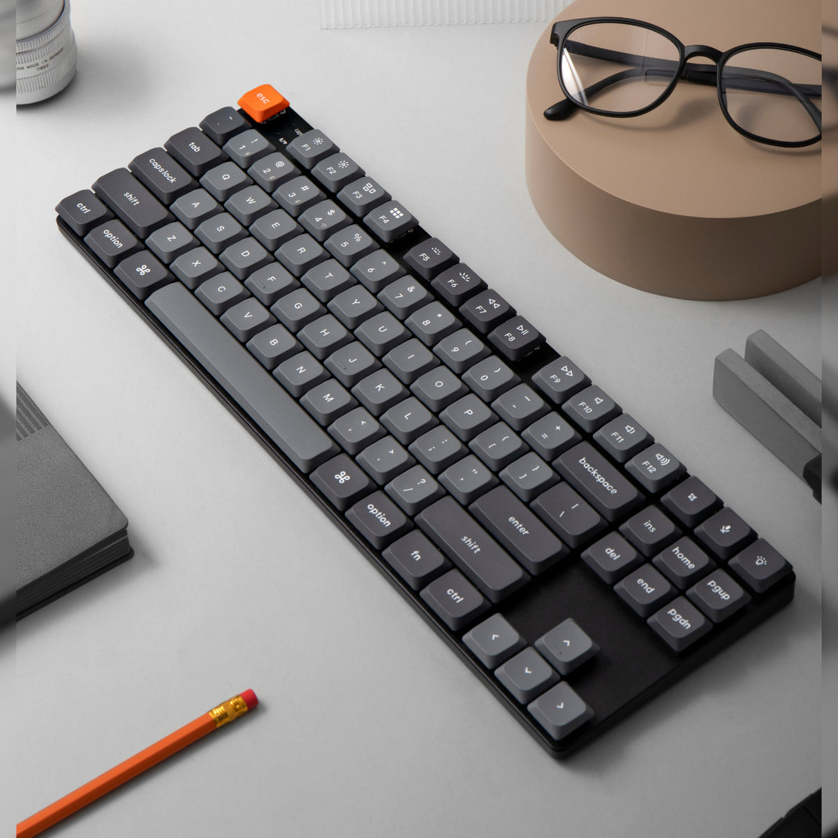 Image 3 for Keychron K1 Max QMK/VIA 80% Wireless Custom Mechanical Keyboard | BROWN Switches