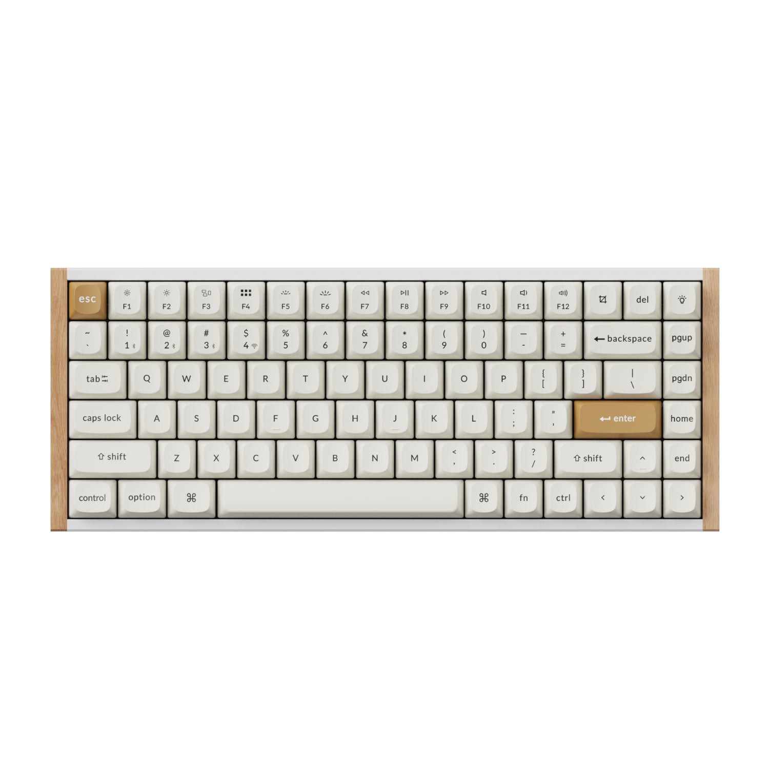 Image 2 for Keychron K2 HE Wireless Special Edition Magnetic Custom Keyboard | NEBULA Switch – White