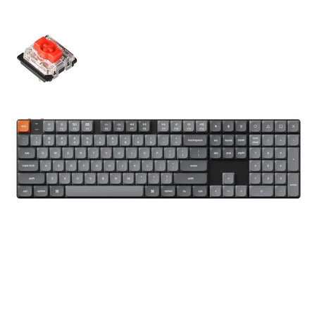 Image 1 for Keychron K5 Max QMK/VIA Full-sized Wireless Custom Mechanical Keyboard | RED Switches