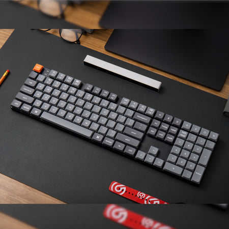 Image 4 for Keychron K5 Max QMK/VIA Full-sized Wireless Custom Mechanical Keyboard | BROWN Switches
