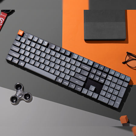 Image 5 for Keychron K5 Max QMK/VIA Full-sized Wireless Custom Mechanical Keyboard | BROWN Switches